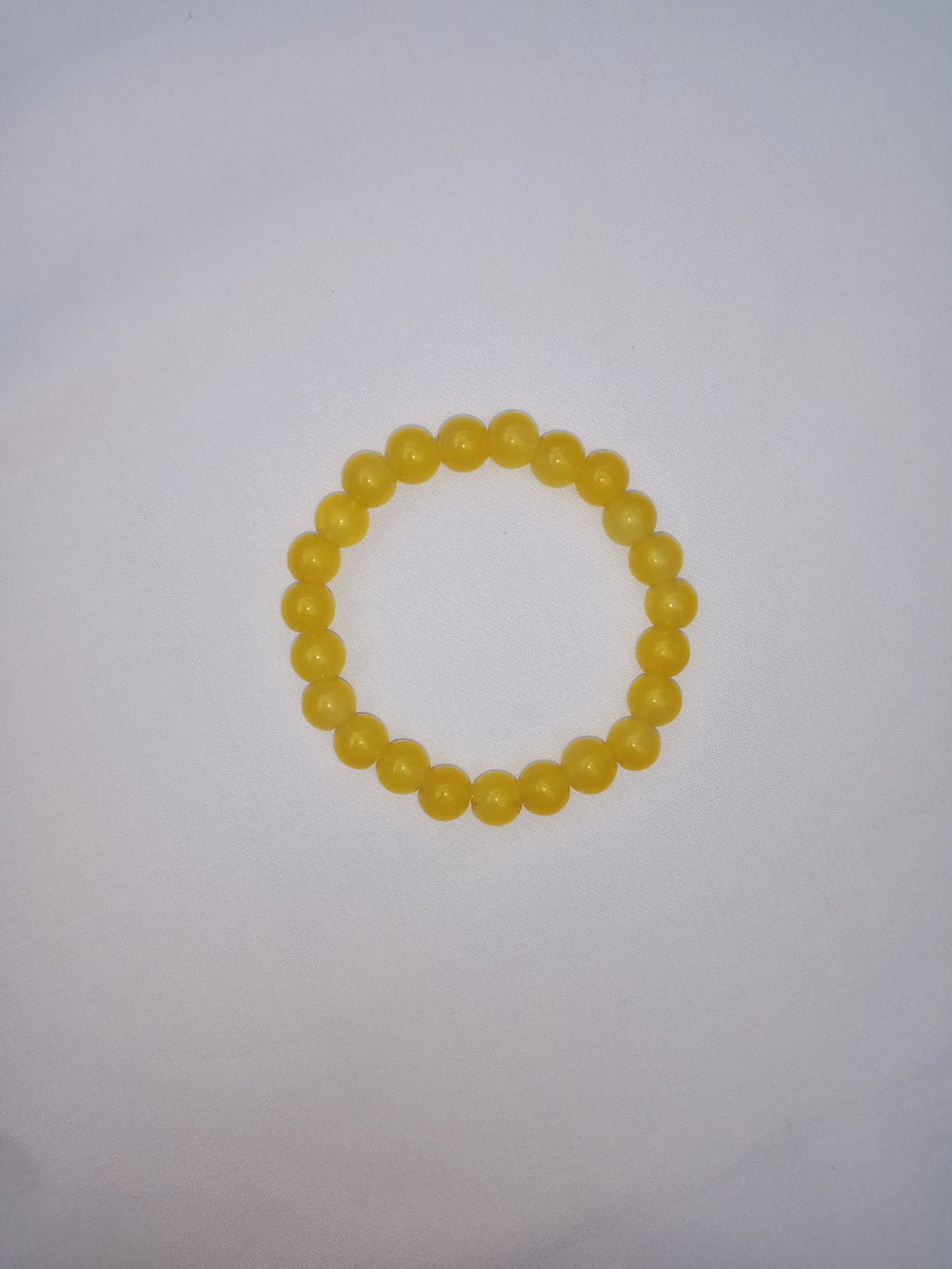 Sunny Glass Beaded Stretch Bracelet ☀️