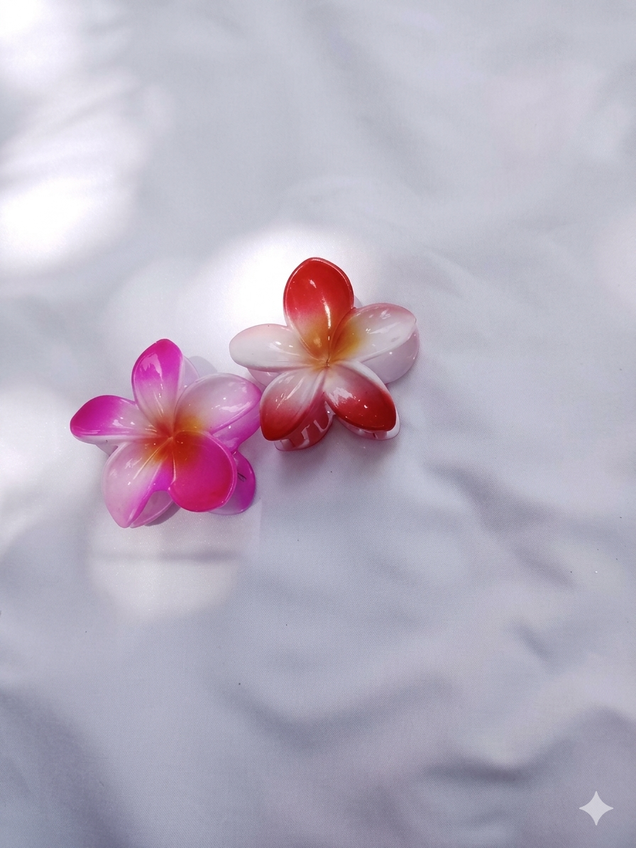 Flower Shape Hair Claw Clip – Stylish Floral Hair Clip for Girls & Women